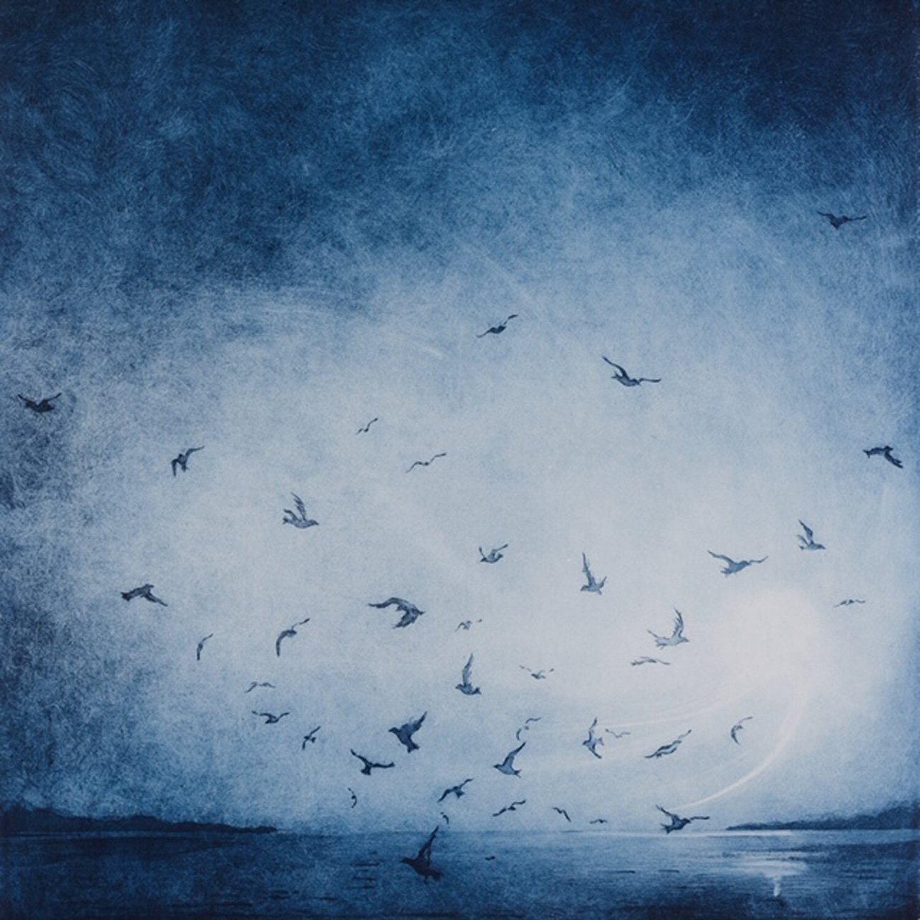 Rebecca Denton Evening Flight Blue web